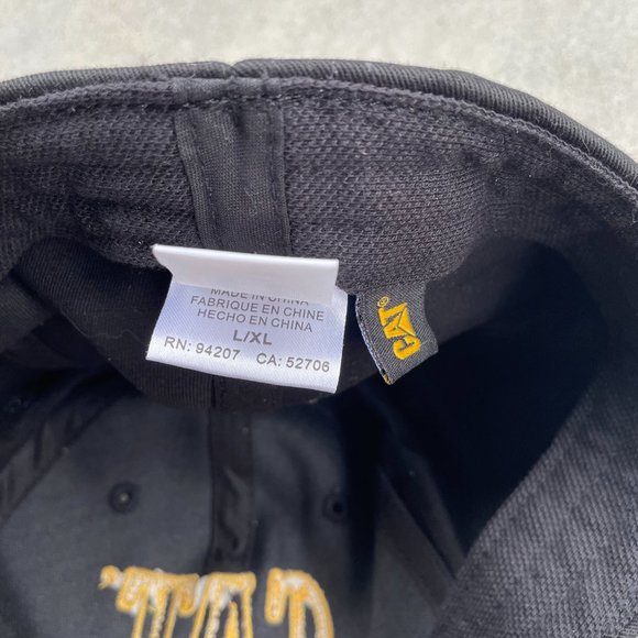 CAT Caterpillar Construction Hat - Flex Fit - Picture 6 of 8